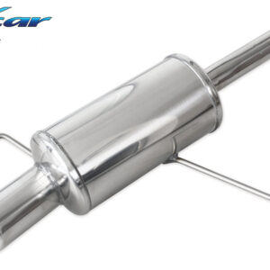 INOX CAR - POSTERIORE CON USCITA SINGOLA DIAM.80 ALFA ROMEO 147 1.6 TS (105CV) 2001