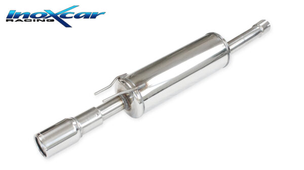 INOX CAR - POSTERIORE CON USCITA SINGOLA DIAM. 80 ALFA ROMEO 155 1.8 16V (140CV) 1992-1997