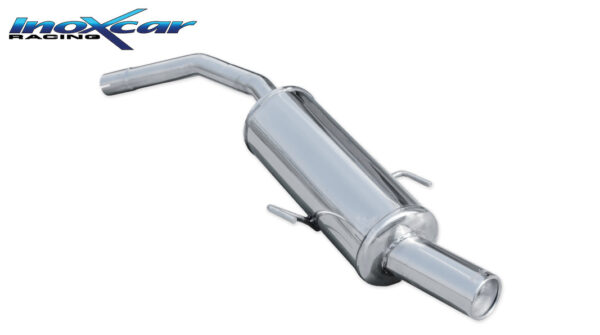 INOX CAR - POSTERIORE CON USCITA SINGOLA DIAM. 80 ALFA ROMEO 156 1.6 TS (120CV)