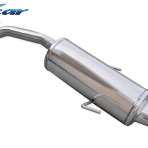 INOX CAR - POSTERIORE CON USCITA SINGOLA OVALE ALFA ROMEO 156 1.8 TS (140CV-145CV) 1997