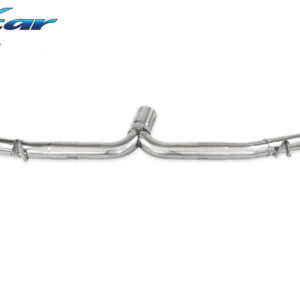 INOX CAR - POSTERIORE SENZA SILENZIATORE CON USCITA DIAM. 100 X-RACE DX+SX ALFA ROMEO 4C 1750 TBI (241CV) COUPÈ