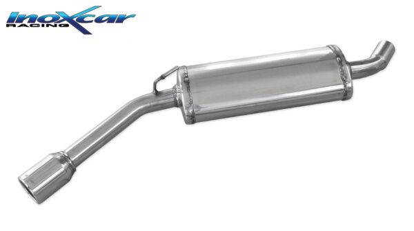 INOX CAR - POSTERIORE CON USCITA SINGOLA DIAM.80 ALFA ROMEO GIULIETTA 1.4 TURBO (120CV) 2012