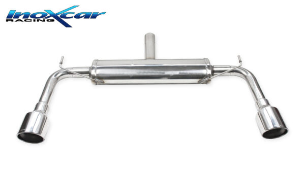 INOX CAR - POSTERIORE CON USCITA DIAM. 110 X-RACE DX+SX ALFA ROMEO GIULIETTA 1750 TBI (241CV) QUADRIFOGLIO VERDE 2014