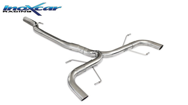INOX CAR - POSTERIORE SENZA SILENZIATORE DX+SX ALFA ROMEO GIULIA Q4 VELOCE 2.0 TURBO (280CV) 2016