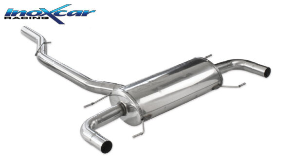 INOX CAR - POSTERIORE CON SILENZIATORE DX+SX ALFA ROMEO GIULIA Q4 VELOCE 2.0 TURBO (280CV) 2016