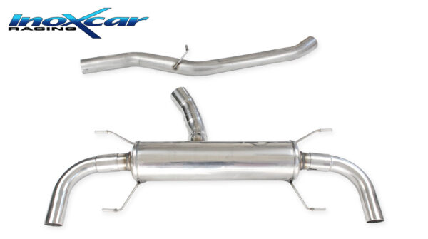 INOX CAR - POSTERIORE CON SILENZIATORE DX+SX ALFA ROMEO GIULIA Q4 VELOCE 2.0 TURBO (280CV) 2016