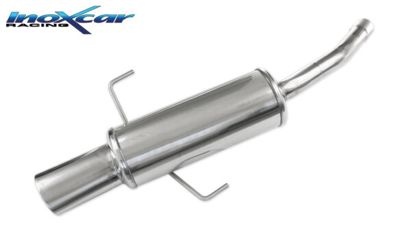 INOX CAR - POSTERIORE CON USCITA SINGOLA OVALE ALFA ROMEO GT 1.9 16V MJT (150CV) 2004