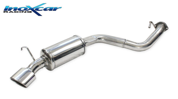 INOX CAR - POSTERIORE CON USCITA OVALE ALFA ROMEO GTV (916) 1.8 16V TS (144CV) / 2.0 16V TS (150CV) '98-'05