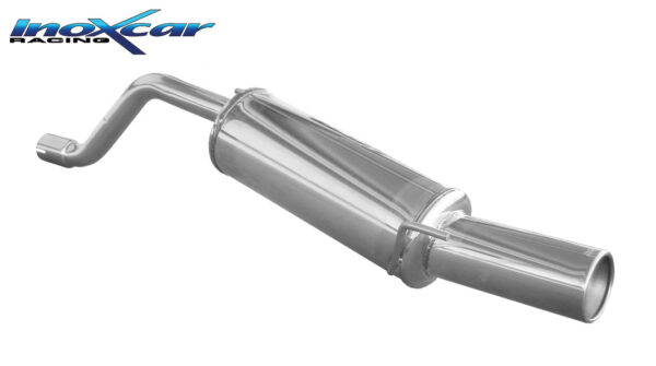 INOX CAR -  POSTERIORE CON USCITA SINGOLA DIAM. 102 ALFA ROMEO MITO 1.4I (78CV) 2013 (DIAM. 42)