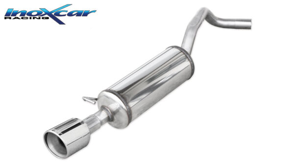 INOX CAR - POSTERIORE CON USCITA DIAM. 90 X-RACE AUDI A1 / S1 8X 1.6 TDI (90CV)