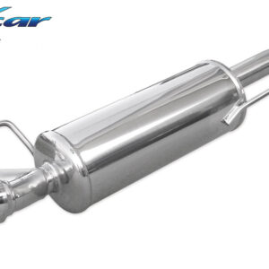 INOX CAR - POSTERIORE CON USCITA 2 X DIAM. 80 X-RACE ABARTH GRANDE PUNTO EVO 1.4 TURBO MULTIAIR (165CV) DIAM. 55