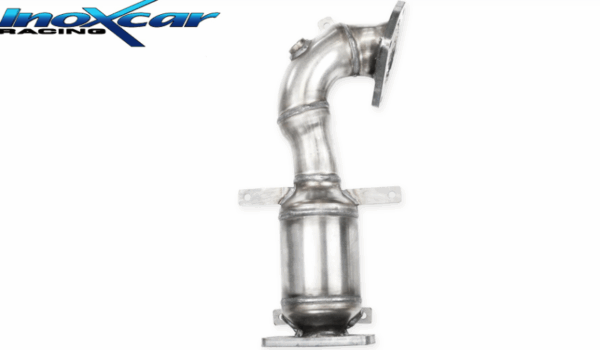 INOX CAR - TUBO SOSTITUZIONE CAT. CON CATALIZZATORE METALLICO SPORTIVO ABARTH 595 1.4 TURBO T-JET (160CV) 2012