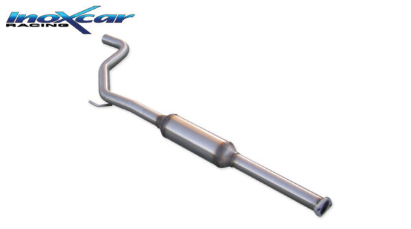 INOX CAR - TUBO CENTRALE CON SILENZIATORE ALFA ROMEO MITO 1.4 TB (155CV) 2008 (DIAM.55)