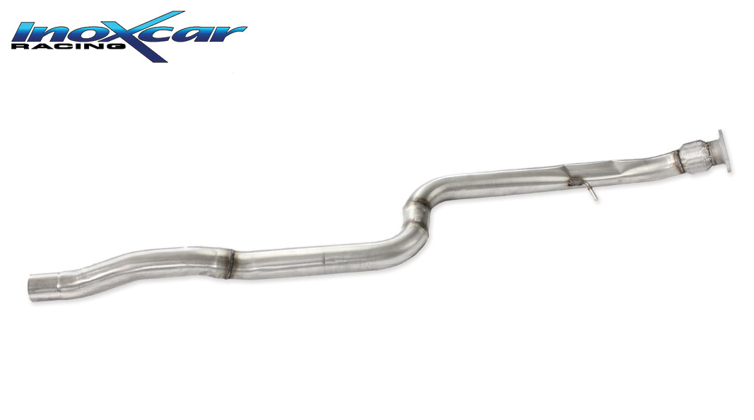 INOX CAR - TUBO CENTRALE DIRETTO ALFA ROMEO STELVIO 2.0 TURBO Q4 200CV / 280CV 2017