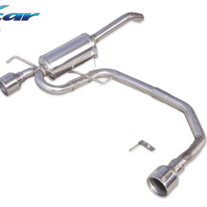 INOX CAR - POSTERIORE DUPLEX CON USCITA SINGOLA DIAM.102 ALFA ROMEO 147 1.9 JTD (115CV-140CV) 2002-2004