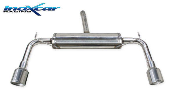 INOX CAR - POSTERIORE DUPLEX CON USCITA SINGOLA DIAM.102 ALFA ROMEO GIULIETTA 1.4 TURBO (120CV) 2012