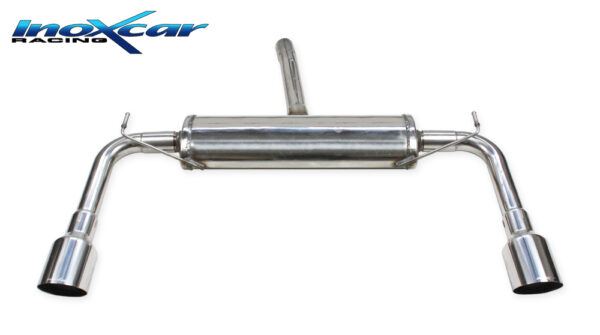 INOX CAR - POSTERIORE DUPLEX CON USCITA DIAM.102 RACING ALFA ROMEO GIULIETTA 1.4 TURBO (120CV) 2012
