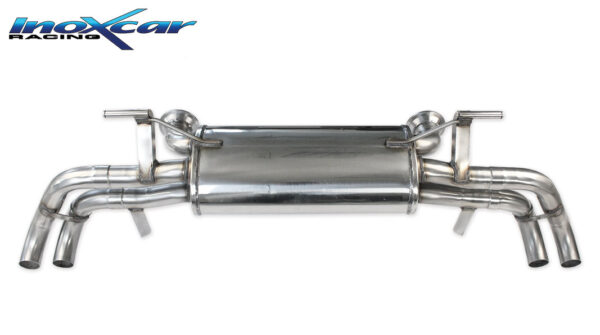 INOX CAR - POSTERIORE CON USCITA DOPPIA 2 X DX+SX AUDI R8 42 4.2 V8 QUATTRO 430CV 2007