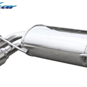 INOX CAR - POSTERIORE CON USCITA 2 X DIAM. 80  RACING AUDI A3 8P 3.2 V6 4WD 250CV 2006