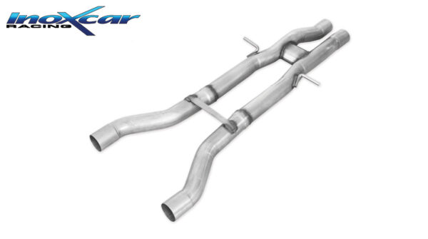 INOX CAR - TUBO CENTRALE DIRETTO AUDI RS6 C6 5.0L V10 BITURBO 580CV 2008-2010