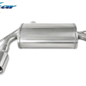 INOX CAR - POSTERIORE CON USCITA SINGOLA DX+SX DIAM.102 AUDI TT 8N 1.8 TURBO QUATTRO 180CV 99-05