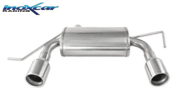 INOX CAR - POSTERIORE CON USCITA SINGOLA DX+SX DIAM.102 AUDI TT 8N 1.8 TURBO QUATTRO 225CV 99-05