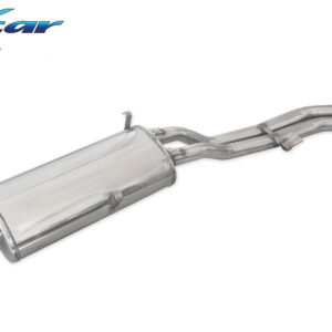 INOX CAR - POSTERIORE CON USCITA 2 X DIAM.70 RACING BMW SERIE 3 E30 325i 325X