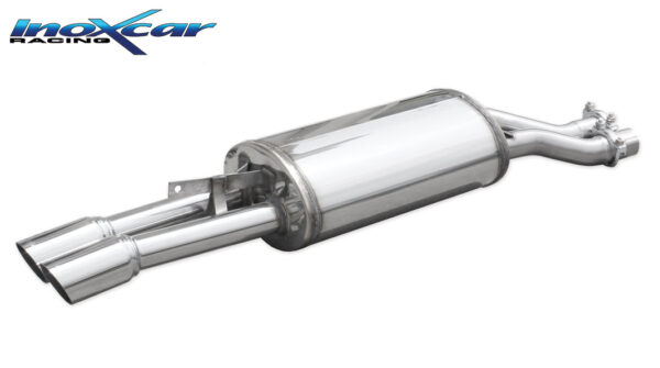 INOX CAR - POSTERIORE CON USCITA 2 X DIAM.70 RACING BMW M3 E30 92