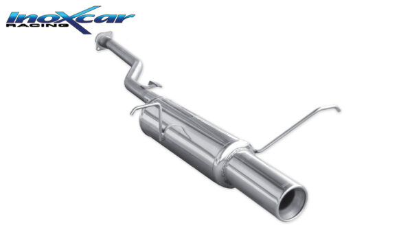 INOX CAR - POSTERIORE CON USCITA SINGOLA DIAM. 102 BMW SERIE 3 E36 318TI COMPACT 140CV 94-01