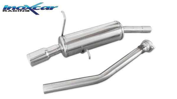 INOX CAR - POSTERIORE CON USCITA SINGOLA DIAM. 80 BMW SERIE 3 E36 320I 1992