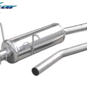 INOX CAR - POSTERIORE CON USCITA SINGOLA OVALE BMW SERIE 3 E36 320I 1992