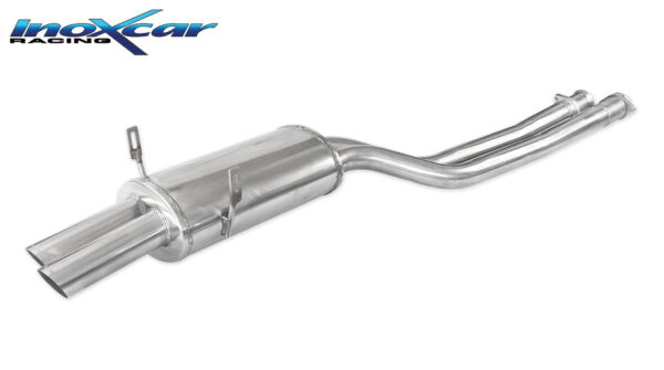 INOX CAR - POSTERIORE CON USCITA 2 X DIAM.70 RACING BMW M3 E36 3.0 285CV / 3.2 321CV 93-99