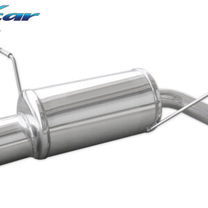 INOX CAR - POSTERIORE CON USCITA SINGOLA DIAM.102 BMW SERIE 3 E46 318TI COMPACT 143CV 2002-2005