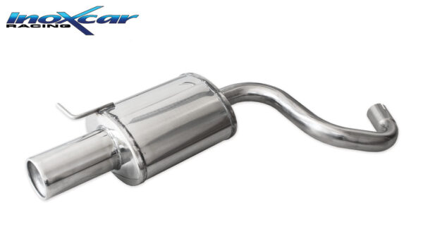 INOX CAR - POSTERIORE CON USCITA SINGOLA DIAM.102 BMW SERIE 3 E91 TOURING 320D 177CV 2005