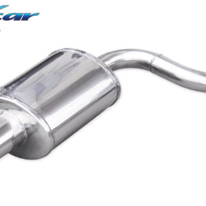 INOX CAR - POSTERIORE CON USCITA SINGOLA OVALE BMW SERIE 3 E91 TOURING 320D 177CV 2005