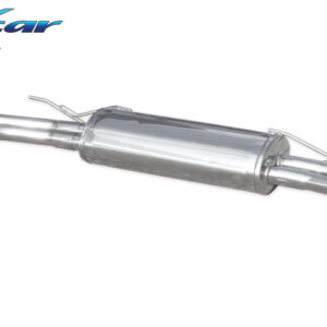 INOX CAR - POSTERIORE CON USCITA SINGOLA DIAM.90 DX+SX BMW X5 E70 3.0D 235CV 2007