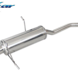 INOX CAR - POSTERIORE CON USCITA DIAM. 80 BMW Z3 ROADSTER 1.9 140CV 95-99