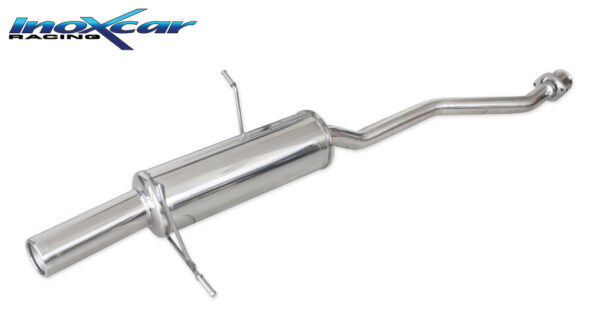 INOX CAR - POSTERIORE CON USCITA DIAM. 80 BMW Z3 ROADSTER 1.9 140CV 95-99
