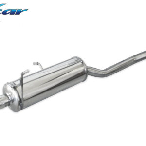 INOX CAR - POSTERIORE CON USCITA OVALE BMW Z3 ROADSTER 1.9 140CV 95-99