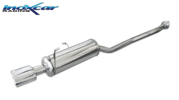 INOX CAR - POSTERIORE CON USCITA OVALE BMW Z3 ROADSTER 1.9 140CV 95-99
