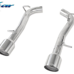 INOX CAR - POSTERIORE SENZA SILENZIATORE CON USCITA DIAM. 102 RACING DX+SX CHRYSLER 300C 3.0 V6 CRD (TOURING-BERLINA)