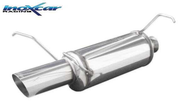 INOX CAR - POSTERIORE CON USCITA SINGOLA DIAM.90 RALLY CITROEN AX SPORT 95CV