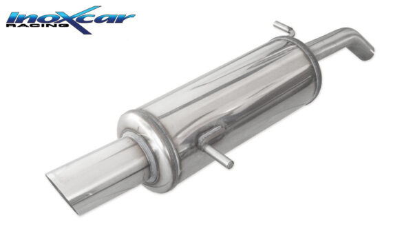 INOX CAR - POSTERIORE CON USCITA SINGOLA DIAM. 90 RALLY CITROEN C2 1.4 HDI 68CV 2003