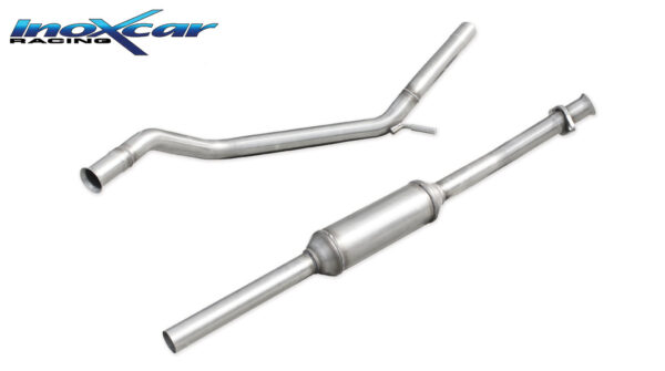INOX CAR - TUBO CENTRALE CON SILENZIATORE CITROEN C4 1.6 16V 110CV 2005