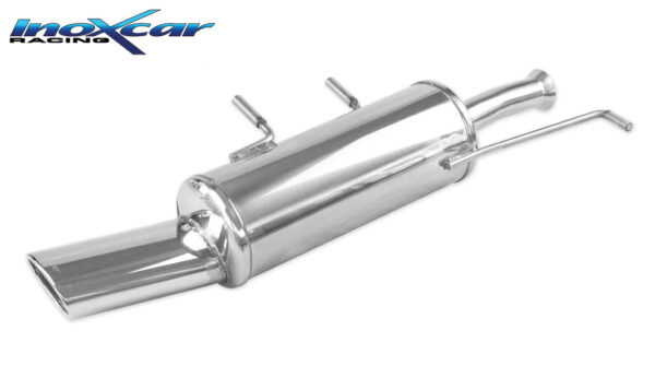 INOX CAR - POSTERIORE CON USCITA OVALE CITROEN C4 2.0 16V VTR 136CV 2005