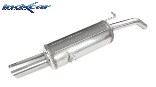 INOX CAR - POSTERIORE CON USCITA SINGOLA DIAM. 90 RALLY CITROEN DS3 1.6 VTI 120CV 2010