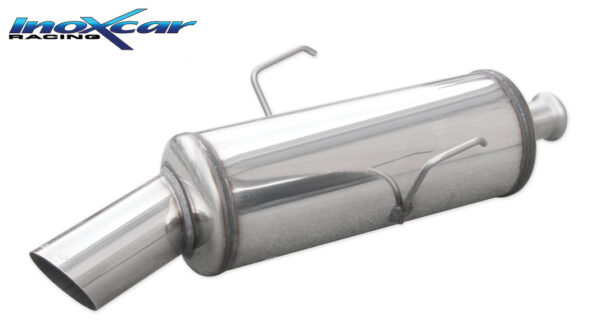 INOX CAR - POSTERIORE CON USCITA SINGOLA DIAM. 90 RALLY CITROEN SAXO 1.1 60CV 1996
