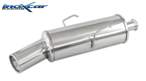 INOX CAR - POSTERIORE CON USCITA SINGOLA DIAM. 102 CITROEN SAXO 1.1 60CV 1996
