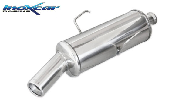 INOX CAR - POSTERIORE CON USCITA SINGOLA DIAM. 80 CITROEN SAXO 1.6 16V VTS 118CV 1999
