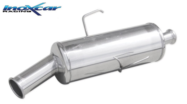 INOX CAR - POSTERIORE CON USCITA SINGOLA DIAM. 76 CITROEN SAXO 1.6 16V VTS 118CV 1999